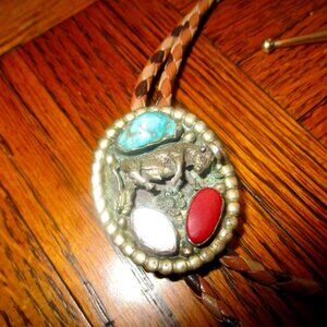 Sterling Silver Handcrafted Bolo Tie